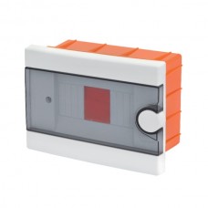 Πίνακας Χωνευτός Πλαστικός 1Σειράς 6Στοιχείων IP40 Attis 60026